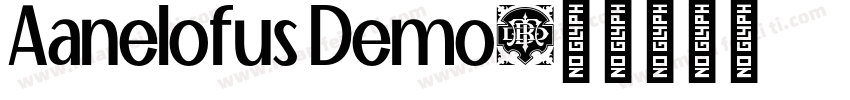 Aanelofus Demo字体转换